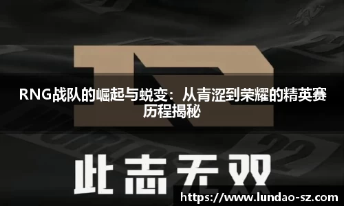 RNG战队的崛起与蜕变:从青涩到荣耀的精英赛历程揭秘